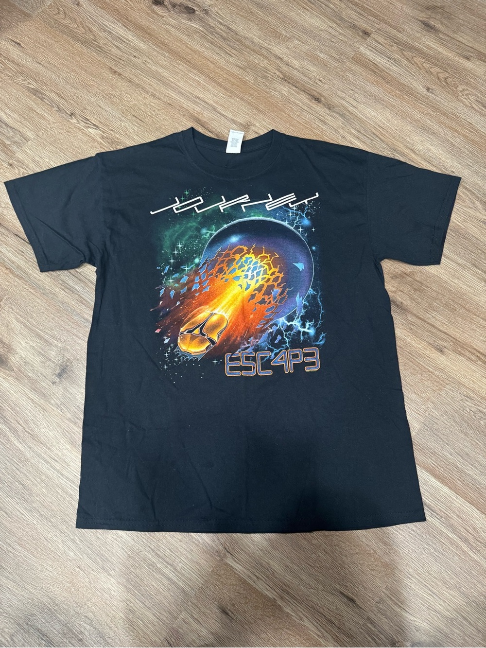 JOURNEY ESCAPE E5C4P3 Astral Space Ship Orb Cotton T-SHIRT 2017